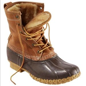 Fur Lined Bean Boots